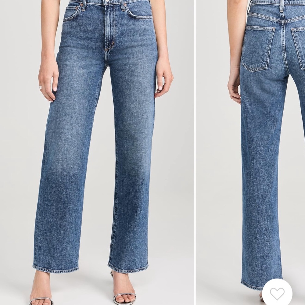 Agolde harper crop mini